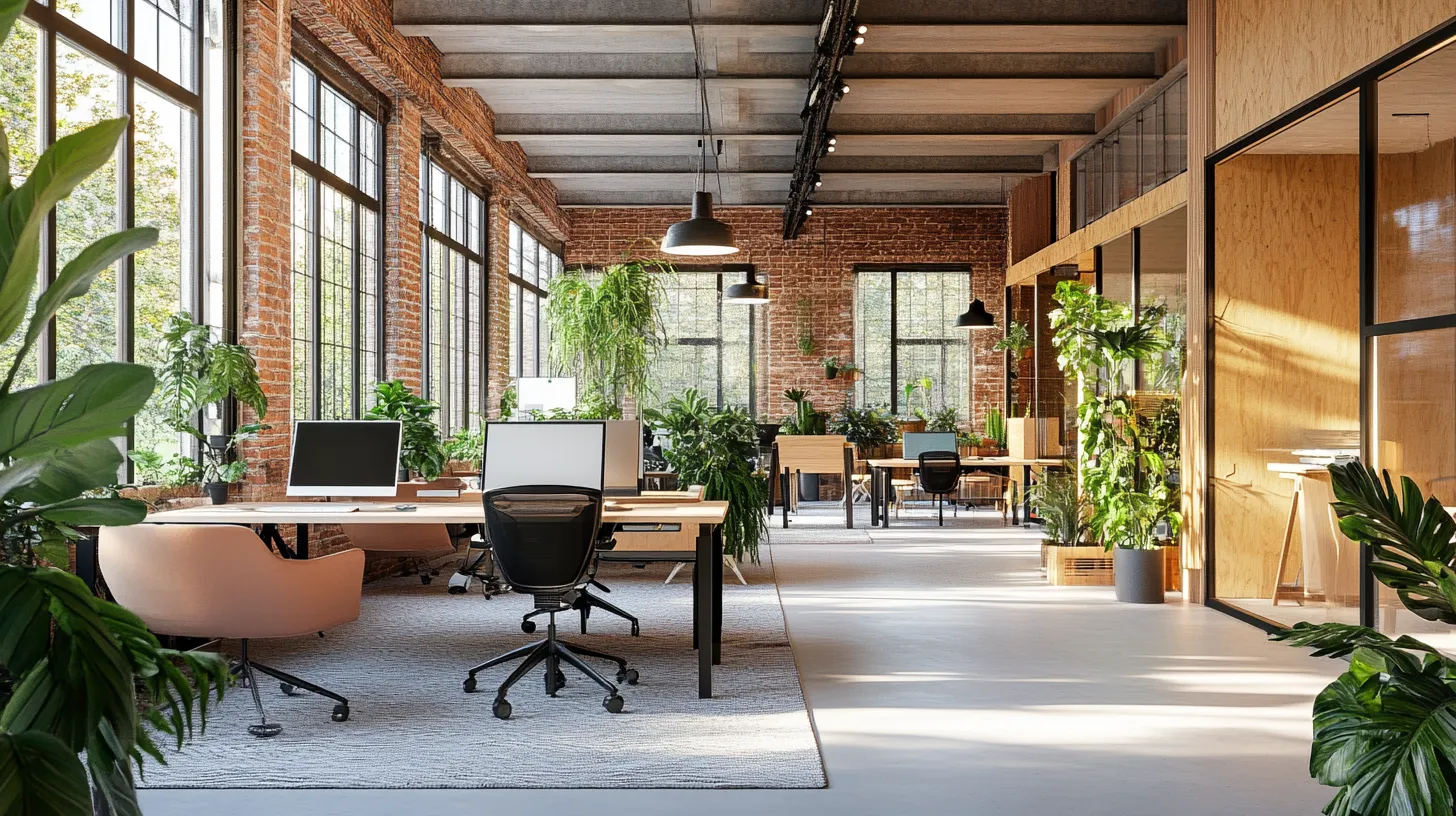 moderne coworkingruimte in België